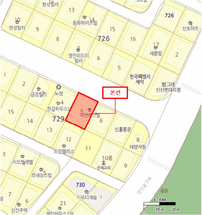 경기도 안산시 상록구 부곡동 729-5 센스빌 4층402호 다세대(빌라) 경매 사진 11