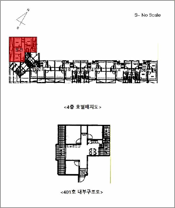 경기도 고양시 일산동구 마두동 859 정발마을 206동 4층401호 다세대(빌라) 경매 사진 10