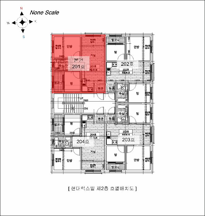 경기도 부천시 소사구 심곡본동 787-5 현대럭스빌 2층201호 다세대(빌라) 경매 사진 9