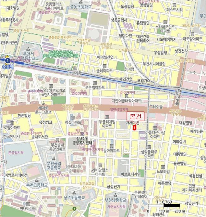 경기도 부천시 소사구 송내동 575-4 다올빌리지1차 2층203호 다세대(빌라) 경매 사진 12