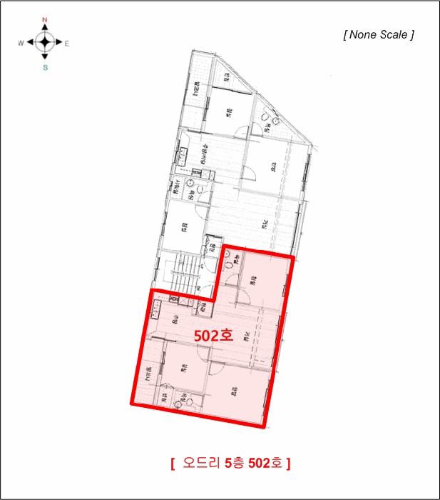 경기도 부천시 원미구 심곡동 152-7 오드리 5층502호 다세대(빌라) 경매 사진 9