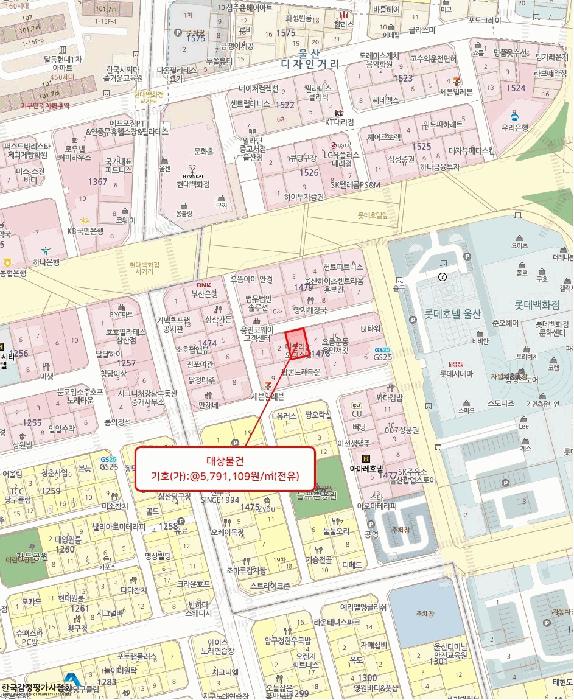 울산광역시 남구 삼산동 1478-3 더블리안 1동 14층1403호 오피스텔 경매 사진 8