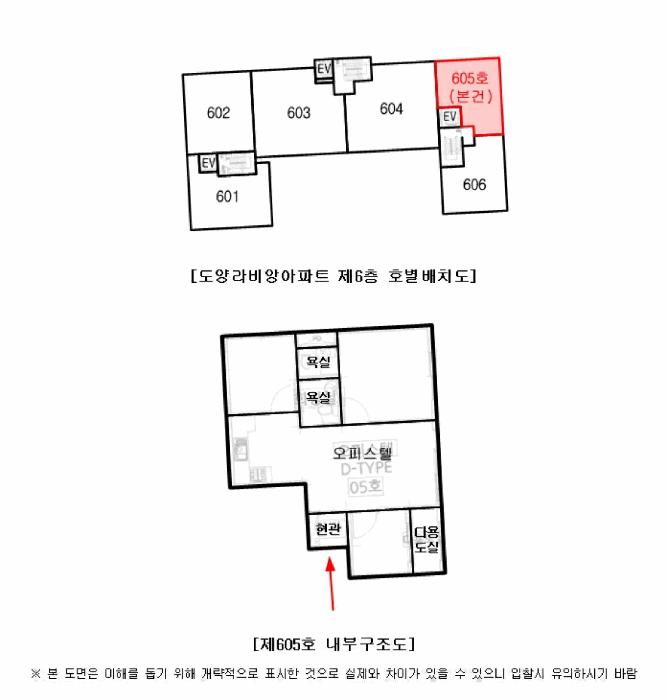 서울특별시 강서구 화곡동 918-14 도양라비앙아파트 제6층 제605호 오피스텔 경매 사진 12