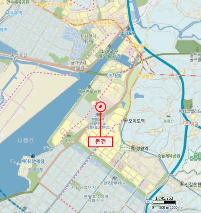 경기도 시흥시 배곧동 223-1 다인로얄팰리스배곧플러스9차 5층522호 오피스텔 경매 사진 12
