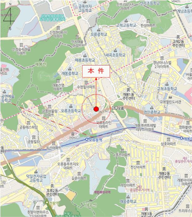 서울특별시 구로구 개봉동 70-18 비케이힐타운 제7층 제701호 오피스텔 경매 사진 12