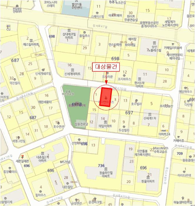 서울특별시 강서구 내발산동 697-2 제이앤하우스 제2층 제202호 다세대(빌라) 경매 사진 12