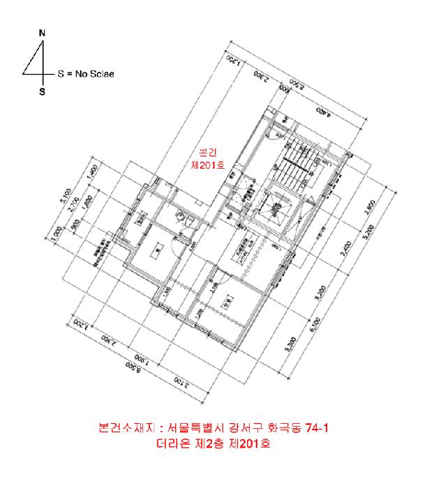 서울특별시 강서구 화곡동 74-1 더라온 제2층 제201호 다세대(빌라) 경매 사진 13