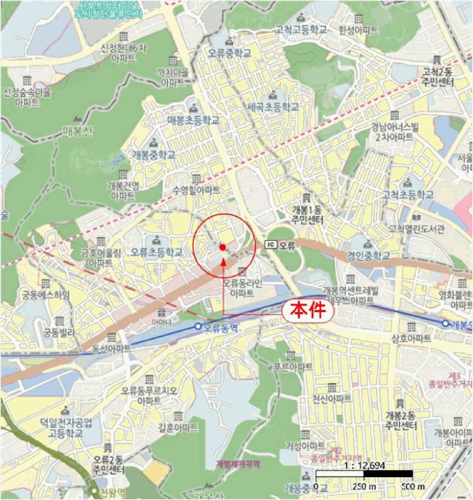 서울특별시 구로구 개봉동 70-18 비케이힐타운 제6층 제601호 오피스텔 경매 사진 17