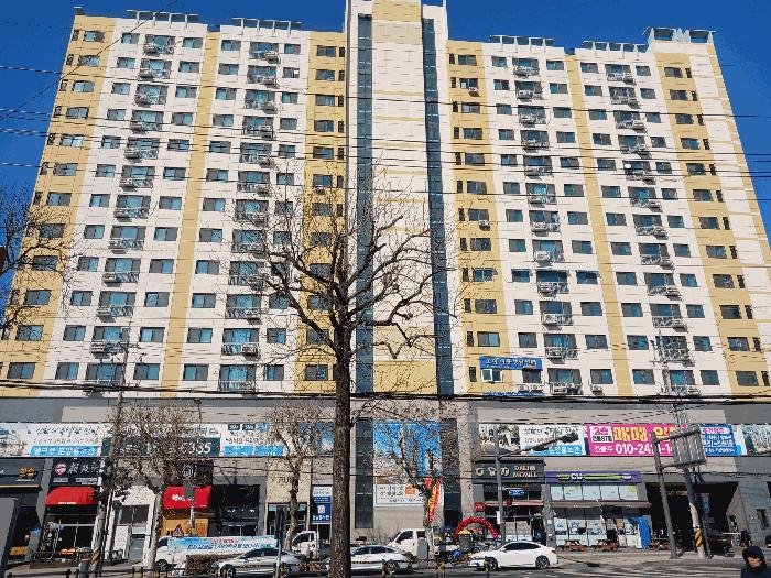 인천광역시 미추홀구 도화동 648-15 해피타운 6층608호 아파트 경매 사진 2