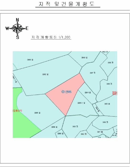 전라남도 나주시 봉황면 운곡리 산85 임야 경매 사진 14