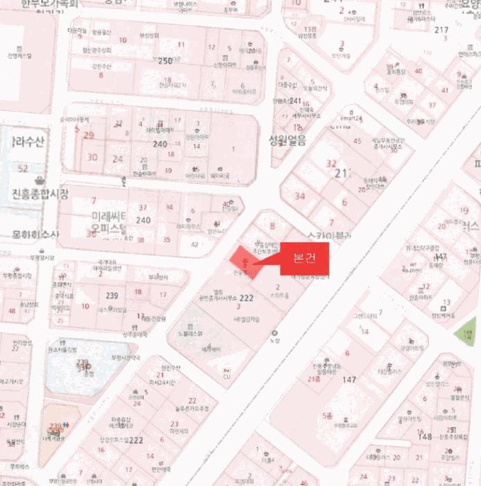인천광역시 부평구 부평동 222-10 한울펠리스 5층502호 다세대(빌라) 경매 사진 10
