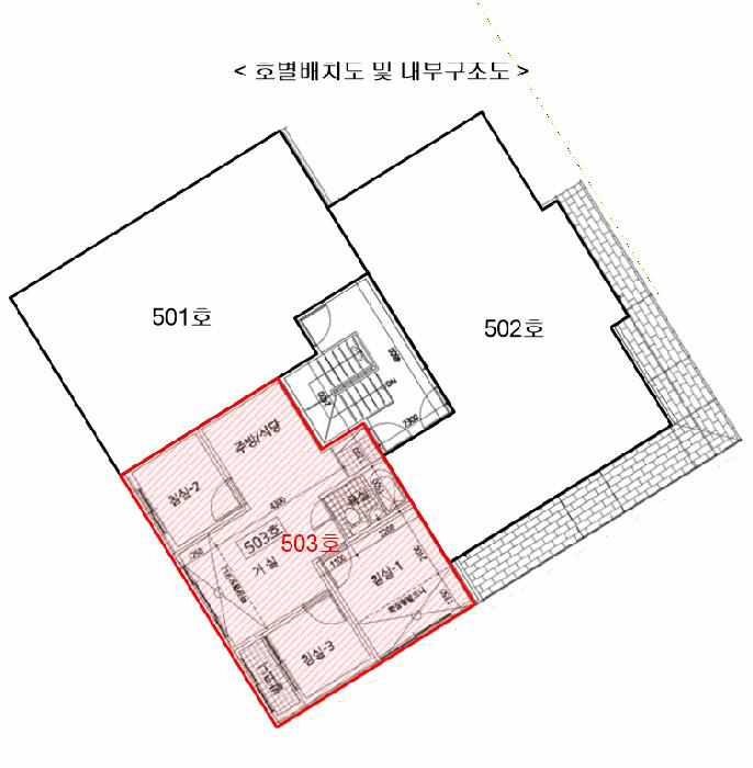 인천광역시 서구 당하동 1087-9 스페이스빌 가동 5층503호 다세대(빌라) 경매 사진 10