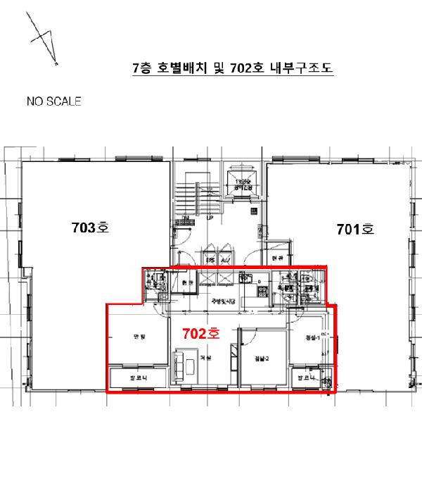 인천광역시 미추홀구 숭의동 340-14 솔하임 7층702호 오피스텔 경매 사진 14