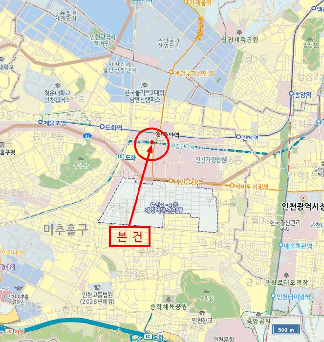 인천광역시 미추홀구 주안동 268-1 탑스퀘어 6층601호 오피스텔 경매 사진 10