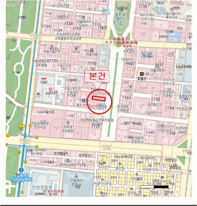 인천광역시 남동구 구월동 1129-21 5층501호 오피스텔 경매 사진 12