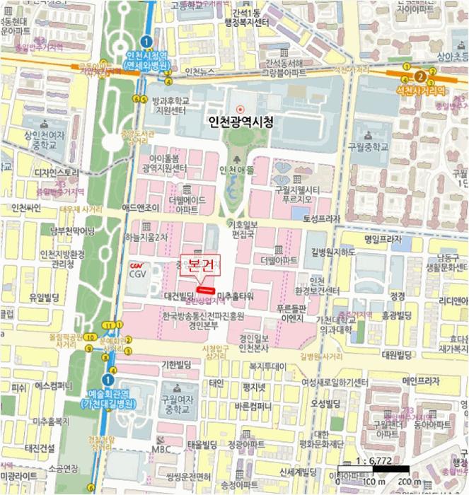 인천광역시 남동구 구월동 1129-21 5층501호 오피스텔 경매 사진 13