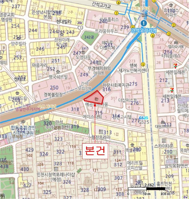 인천광역시 남동구 간석동 316-3 센트라움주건축물 1동 7층102동702호 오피스텔 경매 사진 19