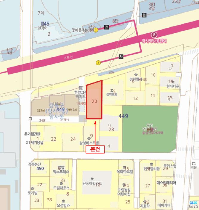 서울특별시 강동구 암사동 449-20 지하층비02호 다세대(빌라) 경매 사진 12