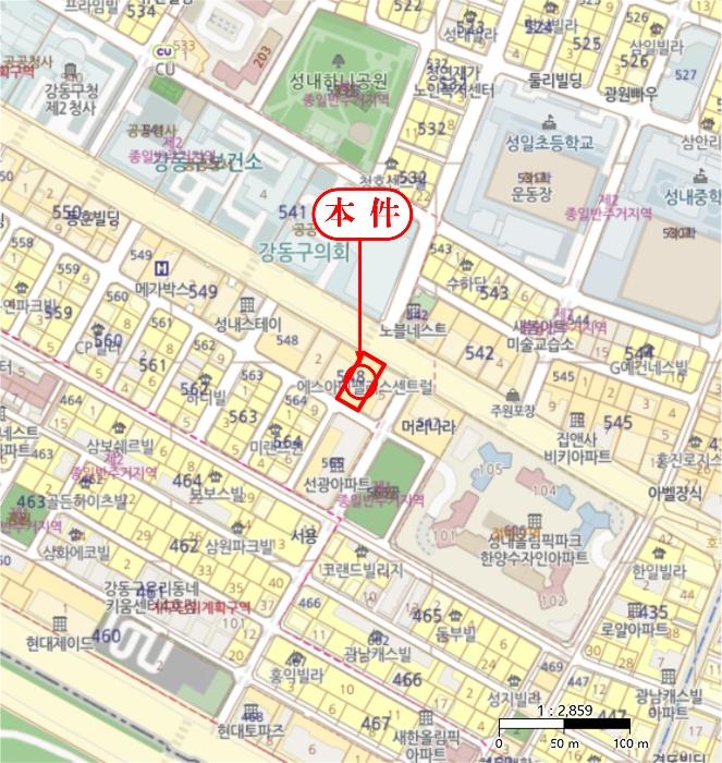 서울특별시 강동구 성내로 64, 6층602호 (성내동,에스아이팰리스센트럴성내)구) 서울특별시 강동구 성내동 548-4 다세대(빌라) 경매 사진 16