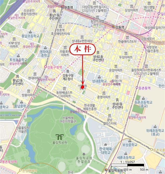 서울특별시 강동구 성내로 64, 6층602호 (성내동,에스아이팰리스센트럴성내)구) 서울특별시 강동구 성내동 548-4 다세대(빌라) 경매 사진 17