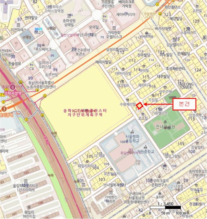 서울특별시 송파구 가락동 111-11 아델리아라움 4층402호 다세대(빌라) 경매 사진 13