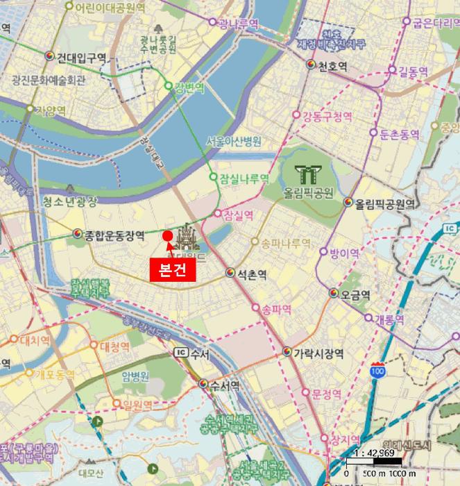 서울특별시 송파구 잠실동 40 갤러리아팰리스 에이동 40층 4005호 아파트 경매 사진 12