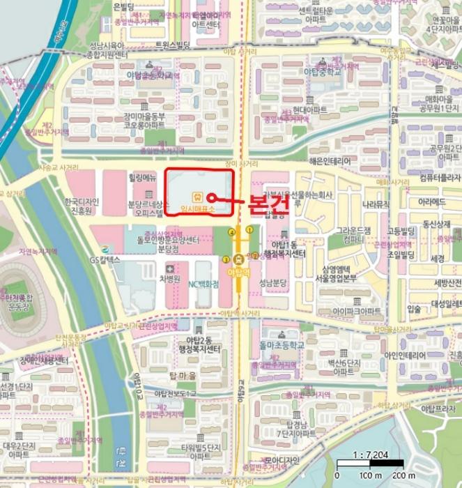 경기도 성남시 분당구 성남대로925번길 16, 지2층611호 (야탑동,성남(분당)여객자동차터미널및복합건물)구) 경기도 성남시 분당구 야탑동 341 근린상가 경매 사진 11