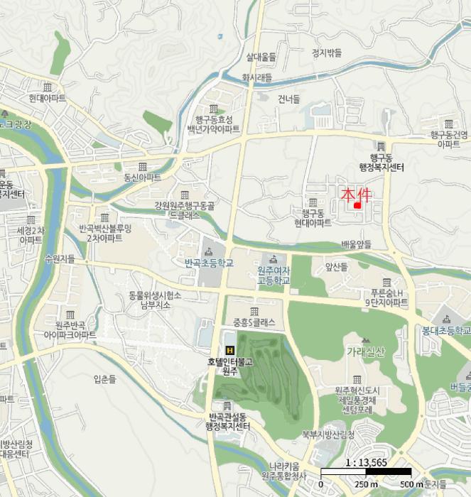강원특별자치도 원주시 행구동 산177-16 임야 경매 사진 9