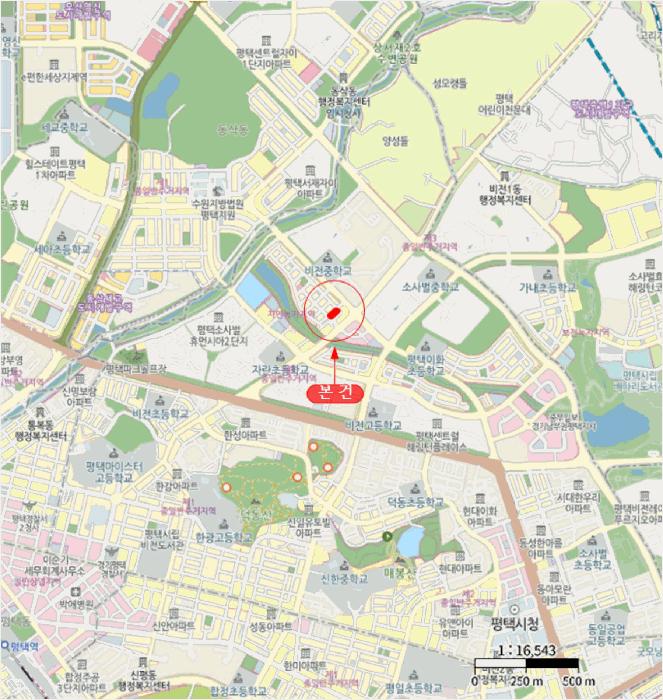 경기도 평택시 비전동 994 용진프라자주건축물제1동 1층107호 근린상가 경매 사진 19