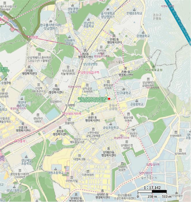 경기도 성남시 중원구 금광동 3085 금광동3085공동주택주건축물제1동 지하층비101호 다세대(빌라) 경매 사진 1