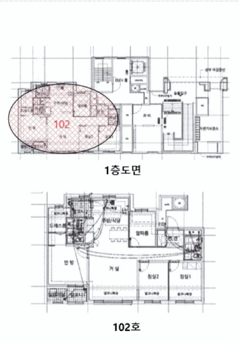 경기도 성남시 분당구 대장동 592 판교퍼스트힐푸르지오1단지 103동 1층102호 아파트 경매 사진 12