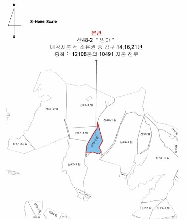 경기도 광주시 곤지암읍 수양리 산48-2 임야 경매 사진 13