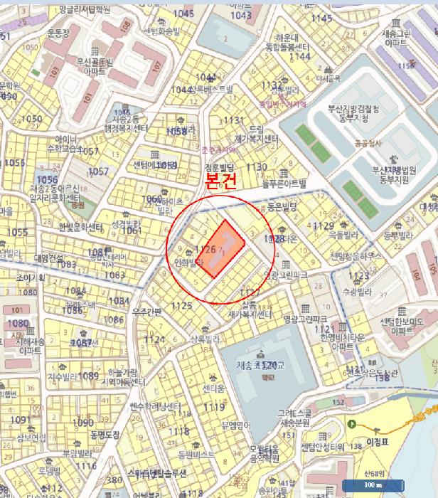 부산광역시 해운대구 재송동 1126-7 센텀대신아파트 11층1107호 아파트 경매 사진 12