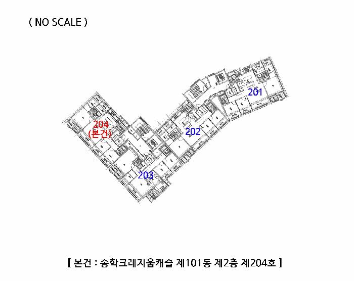 전북특별자치도 익산시 송학동 902 송학크레지움캐슬 101동 2층 204호 아파트 경매 사진 7