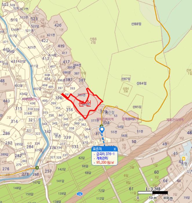 경상남도 밀양시 산외면 금곡리 382 전 경매 사진 6