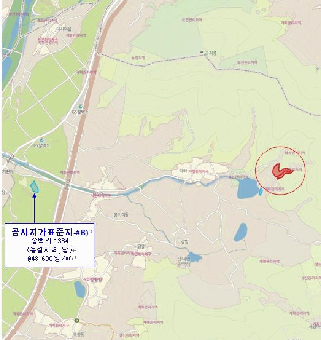 경상남도 밀양시 산내면 송백리 126-5 임야 경매 사진 10