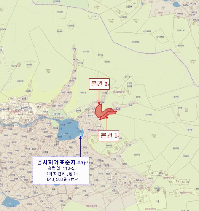 경상남도 밀양시 산내면 송백리 126-5 임야 경매 사진 11