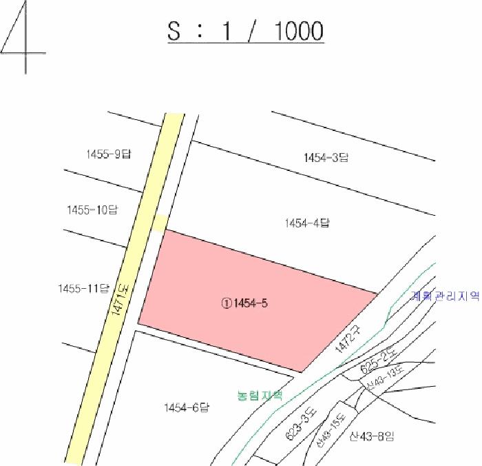 경상남도 밀양시 초동면 덕산리 1454-5 답 경매 사진 13