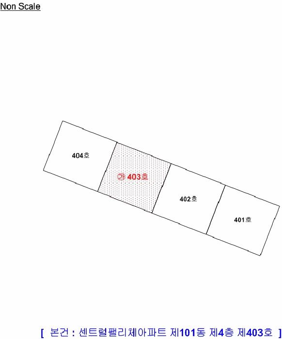 전라남도 목포시 용해동 1060 센트럴팰리체아파트 101동 4층403호 아파트 경매 사진 6