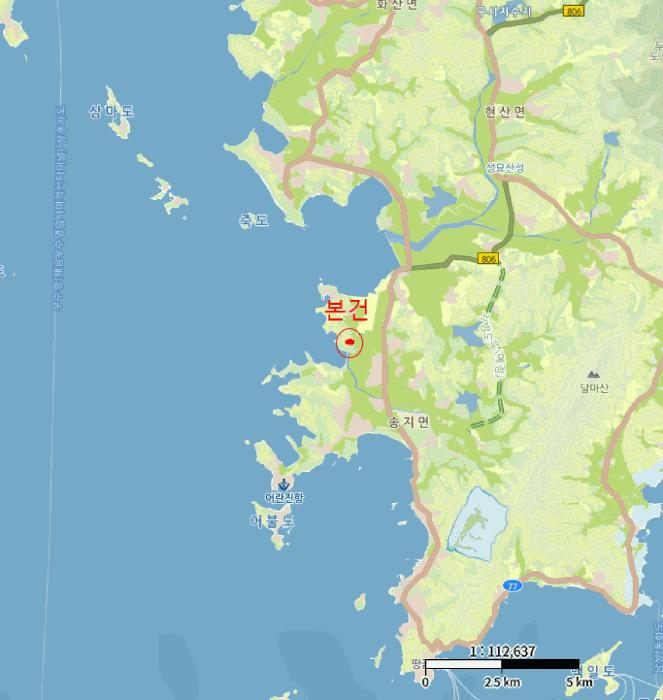 전라남도 해남군 송지면 학가리 산36-7 임야 경매 사진 7