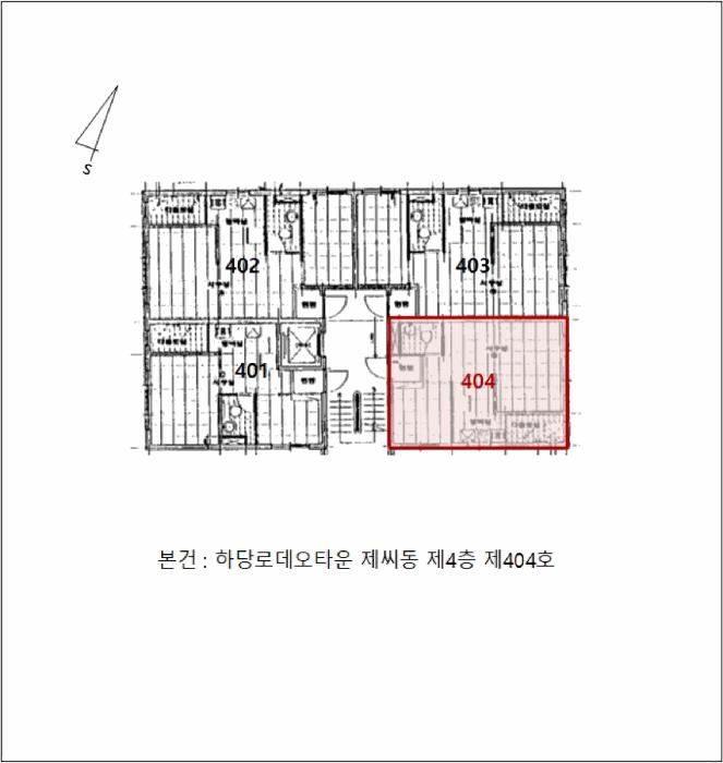 전라남도 목포시 상동 829 하당로데오타운 씨동 4층404호 오피스텔 경매 사진 7