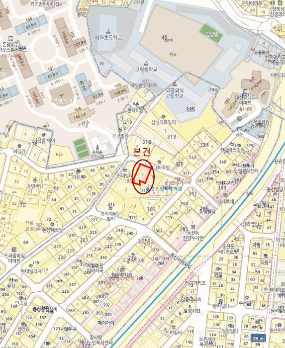 서울특별시 성북구 동선동4가 310-1 대지 경매 사진 7