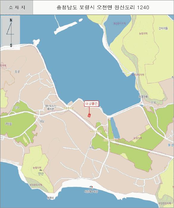 충청남도 보령시 오천면 원산도리 1240 전 경매 사진 3
