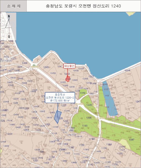 충청남도 보령시 오천면 원산도리 1240 전 경매 사진 4