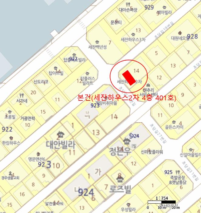 경상북도 경주시 동천동 928-14 세잔하우스2차 제4층 제401호 다세대(빌라) 경매 사진 8