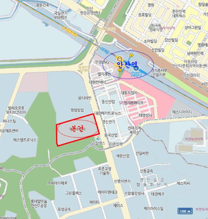 경기도 안산시 단원구 신길동 1229 리드스마트스퀘어지식산업센터 1층씨에이-185호 근린상가 경매 사진 10