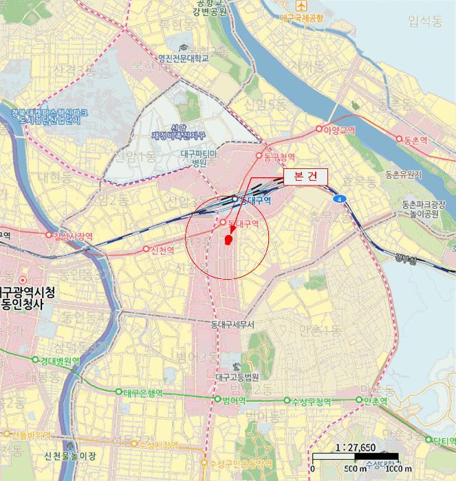 대구광역시 동구 신천동 331-1 부띠끄시티테라스 7층722호 오피스텔 경매 사진 17