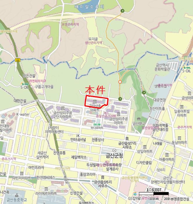 충청남도 금산군 금산읍 상리 306-8 삼호아파트 101동 3층310호 아파트 경매 사진 9