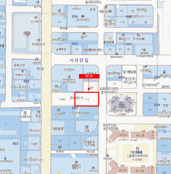 광주광역시 광산구 쌍암동 694-115 에드가302 4층407호 오피스텔 경매 사진 12