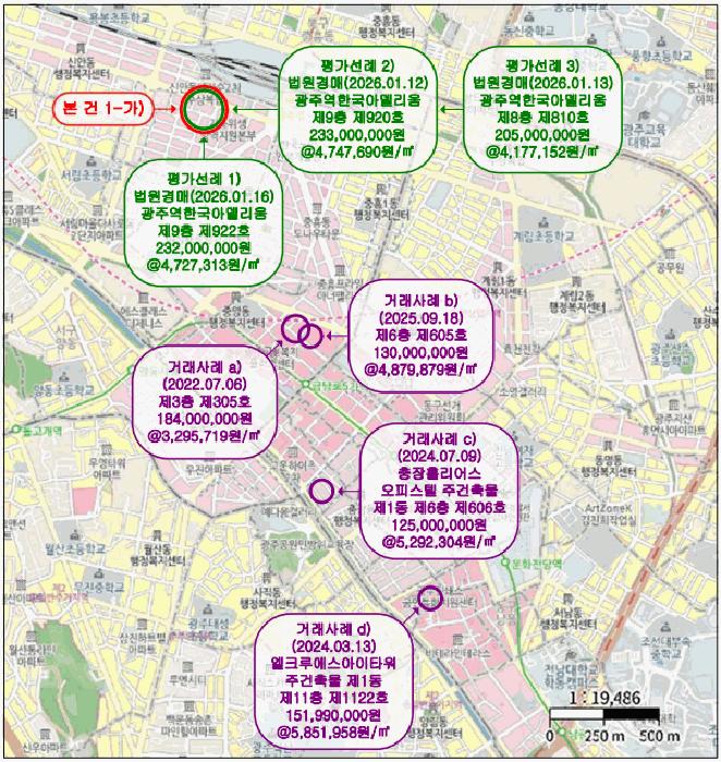 광주광역시 북구 신안동 121-2 광주역한국아델리움 9층 914호 오피스텔 경매 사진 8